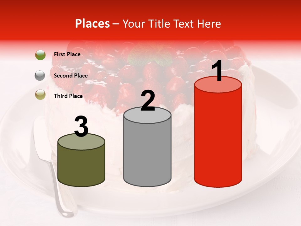 Serving Jelly Decorative PowerPoint Template