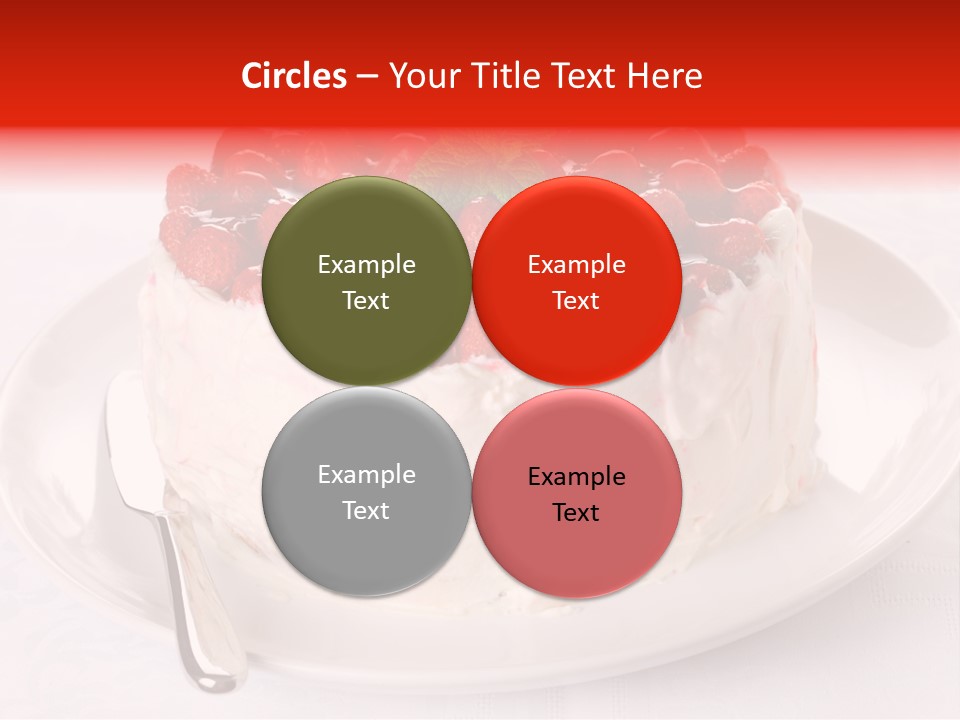 Serving Jelly Decorative PowerPoint Template