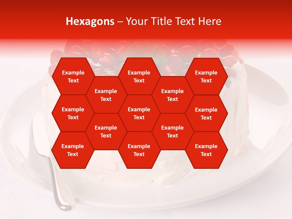 Serving Jelly Decorative PowerPoint Template