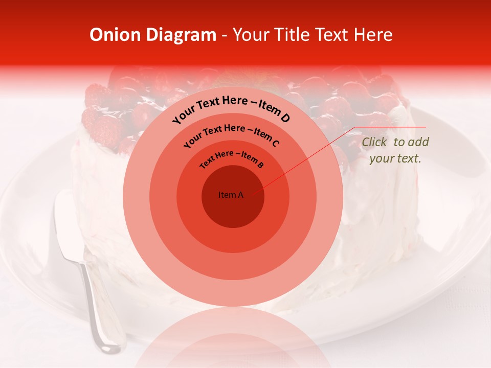 Serving Jelly Decorative PowerPoint Template