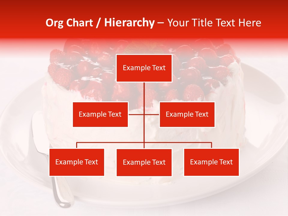 Serving Jelly Decorative PowerPoint Template