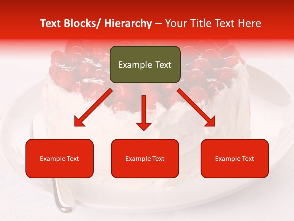 Serving Jelly Decorative PowerPoint Template
