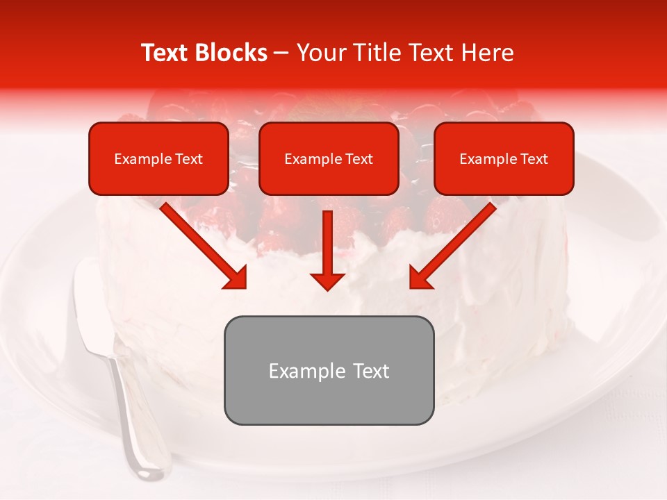 Serving Jelly Decorative PowerPoint Template