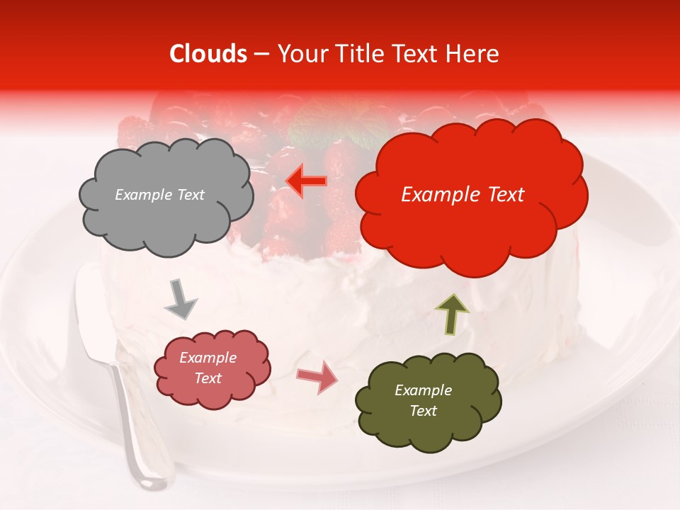 Serving Jelly Decorative PowerPoint Template