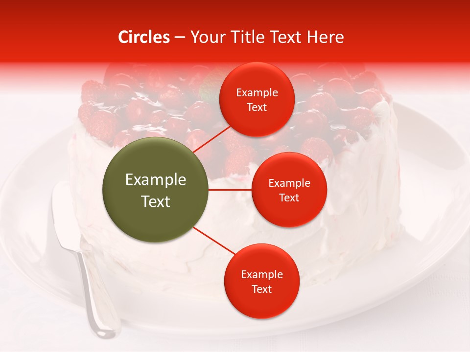 Serving Jelly Decorative PowerPoint Template