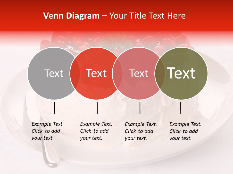 Serving Jelly Decorative PowerPoint Template