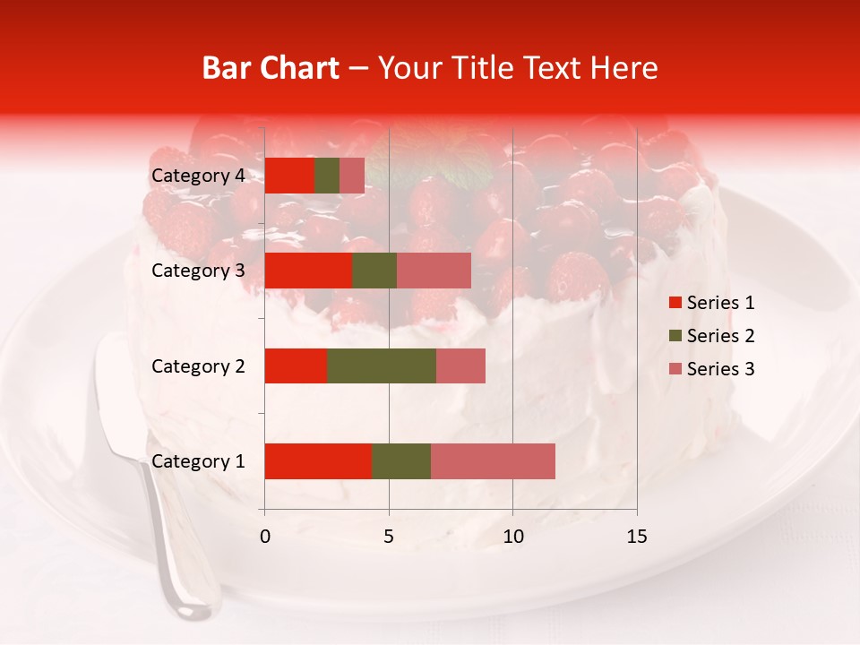 Serving Jelly Decorative PowerPoint Template