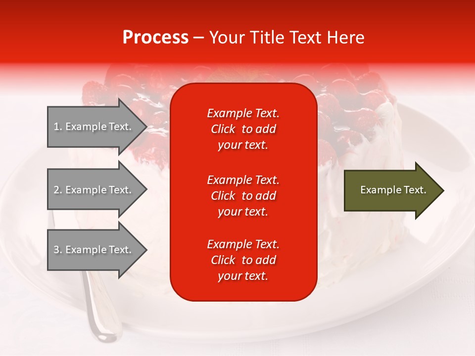 Serving Jelly Decorative PowerPoint Template