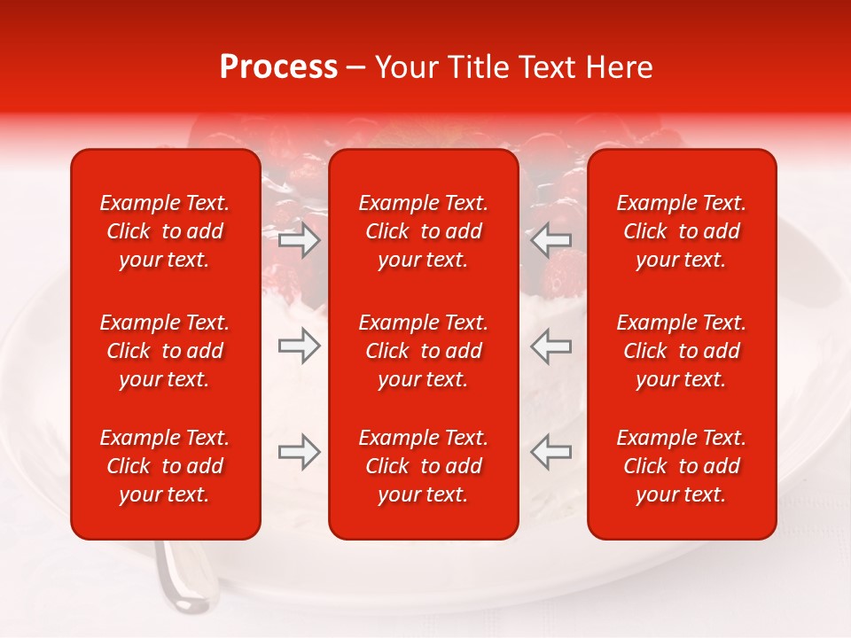 Serving Jelly Decorative PowerPoint Template