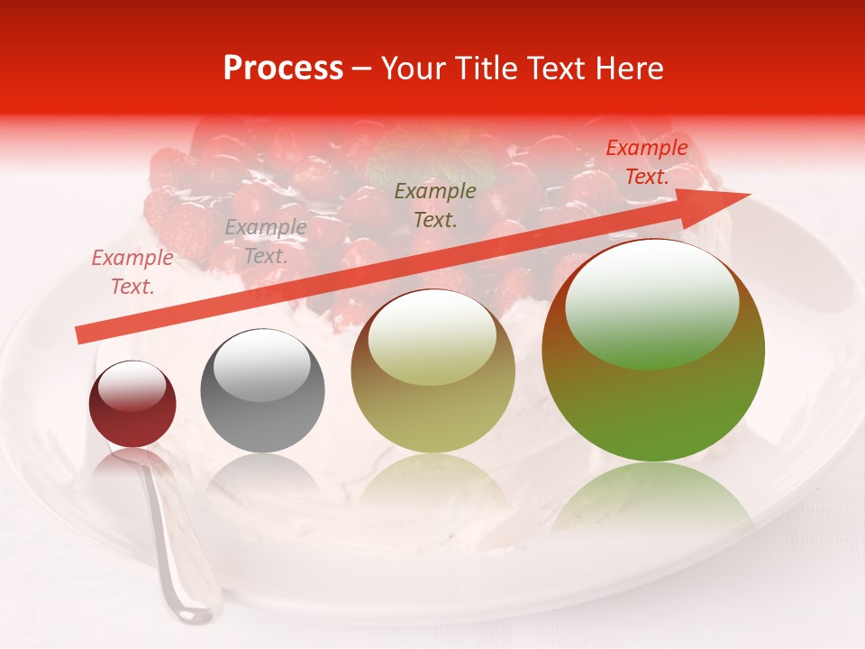 Serving Jelly Decorative PowerPoint Template