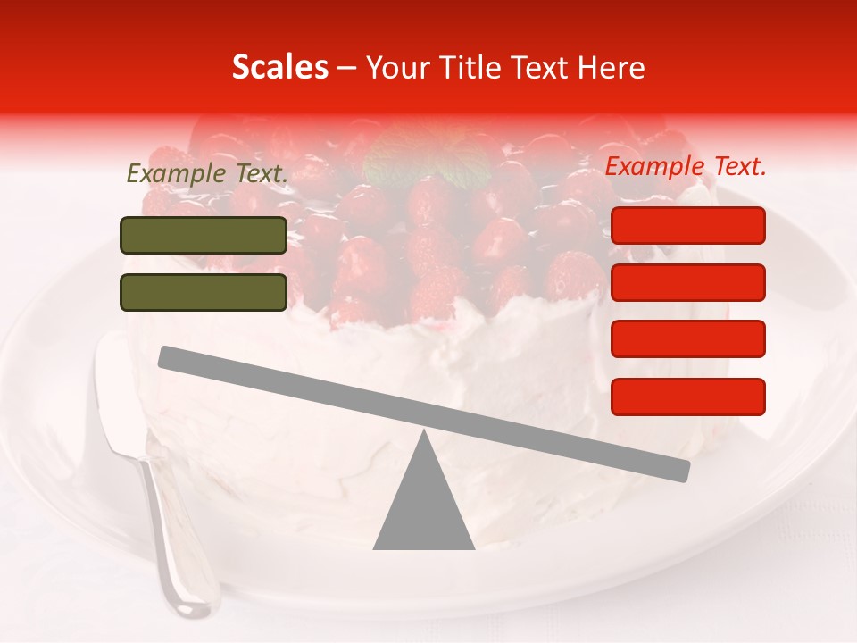 Serving Jelly Decorative PowerPoint Template