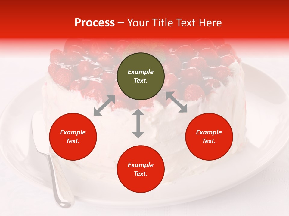 Serving Jelly Decorative PowerPoint Template