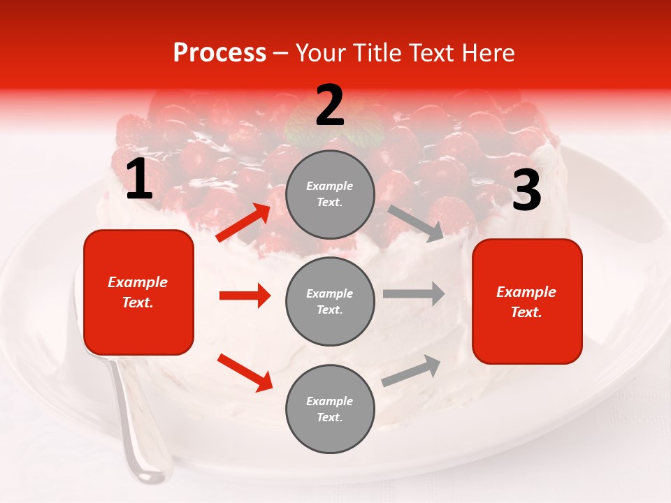 Serving Jelly Decorative PowerPoint Template