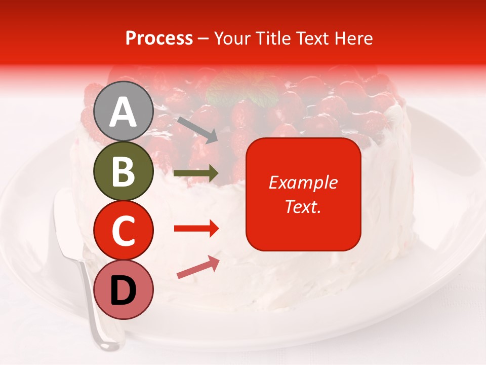 Serving Jelly Decorative PowerPoint Template