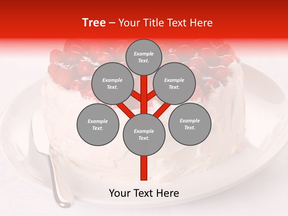 Serving Jelly Decorative PowerPoint Template