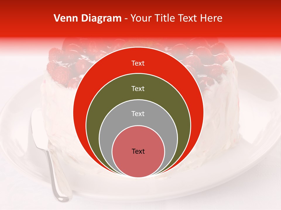 Serving Jelly Decorative PowerPoint Template