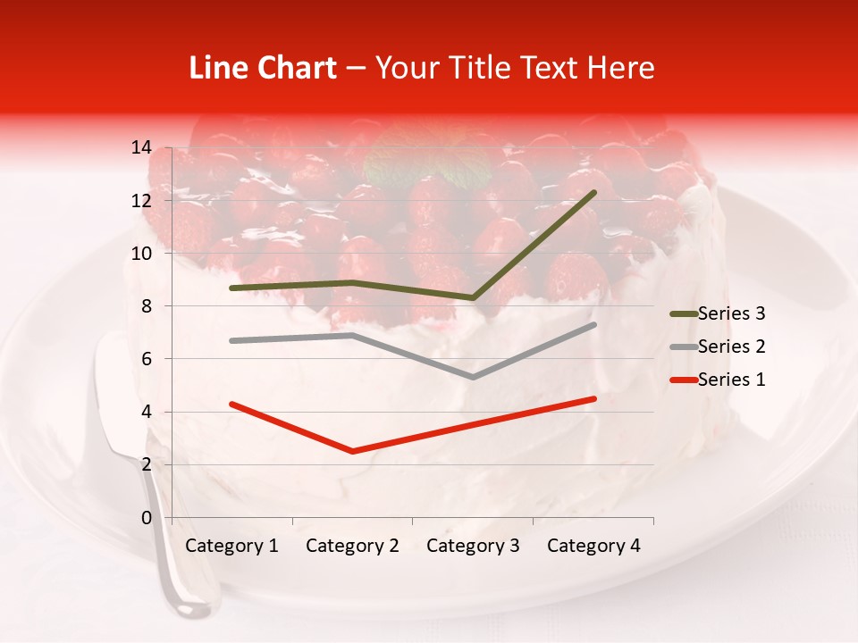 Serving Jelly Decorative PowerPoint Template