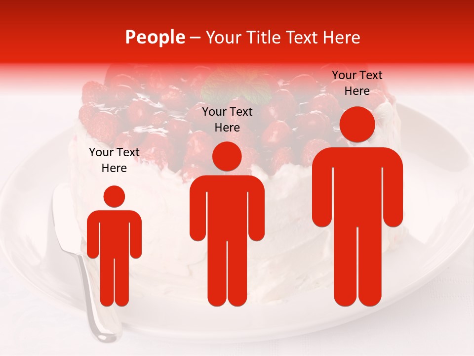 Serving Jelly Decorative PowerPoint Template