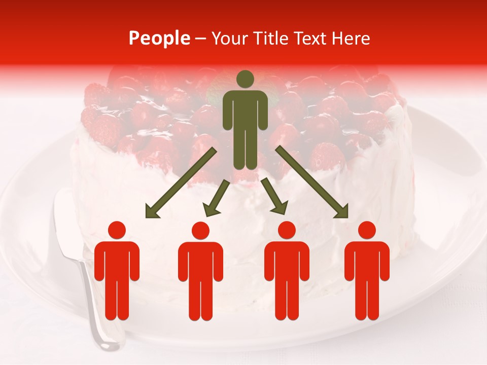 Serving Jelly Decorative PowerPoint Template