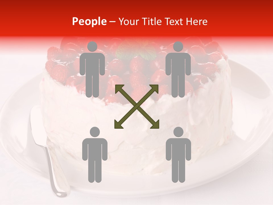 Serving Jelly Decorative PowerPoint Template