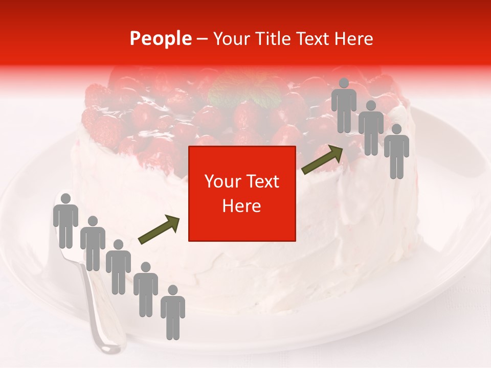 Serving Jelly Decorative PowerPoint Template