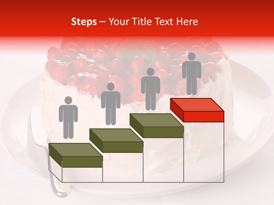 Serving Jelly Decorative PowerPoint Template