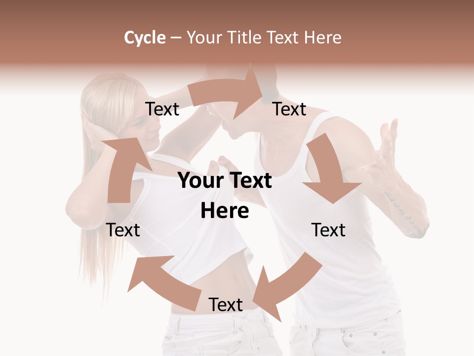 Long Grieve Violence PowerPoint Template