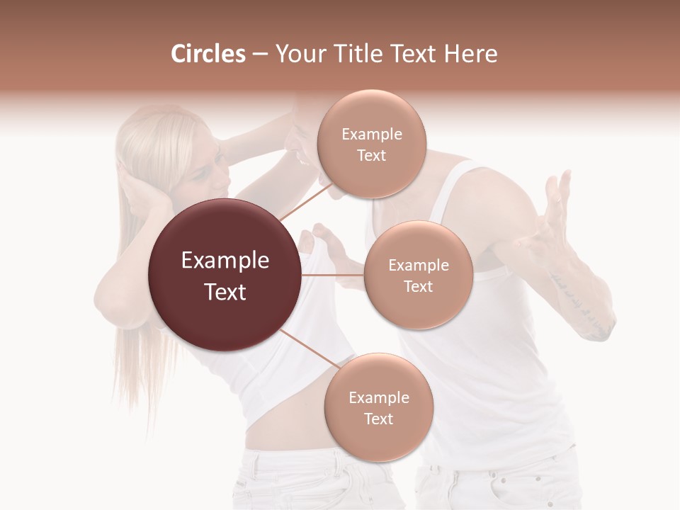 Long Grieve Violence PowerPoint Template