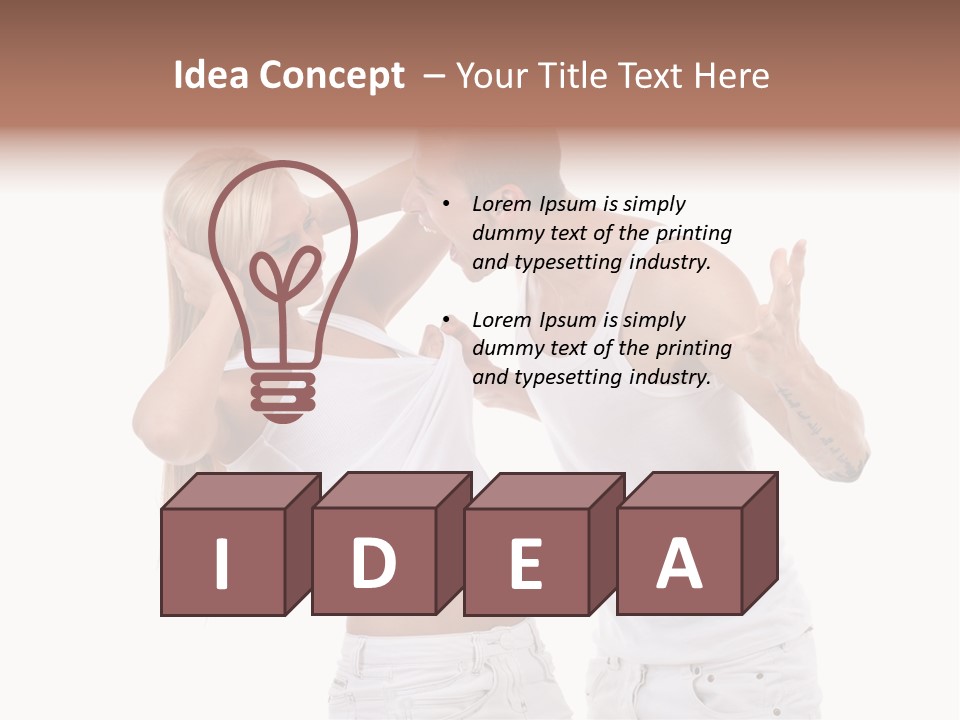 Long Grieve Violence PowerPoint Template