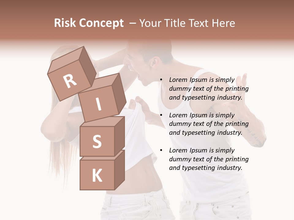 Long Grieve Violence PowerPoint Template