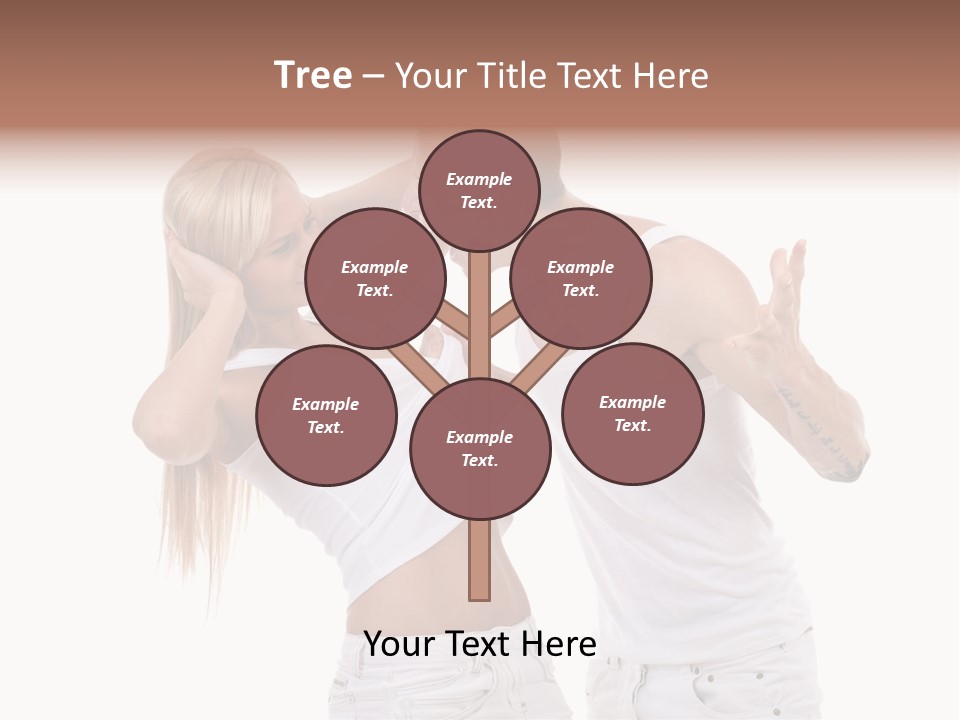 Long Grieve Violence PowerPoint Template