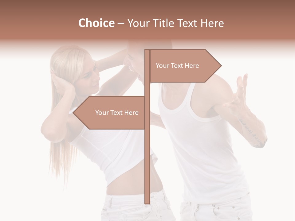 Long Grieve Violence PowerPoint Template