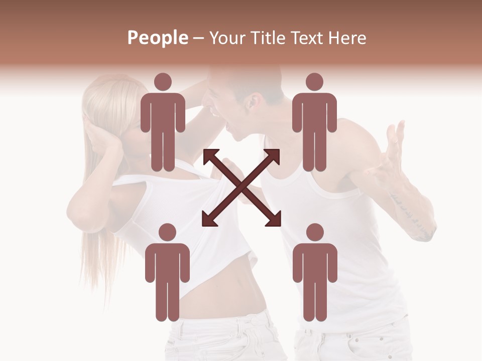 Long Grieve Violence PowerPoint Template