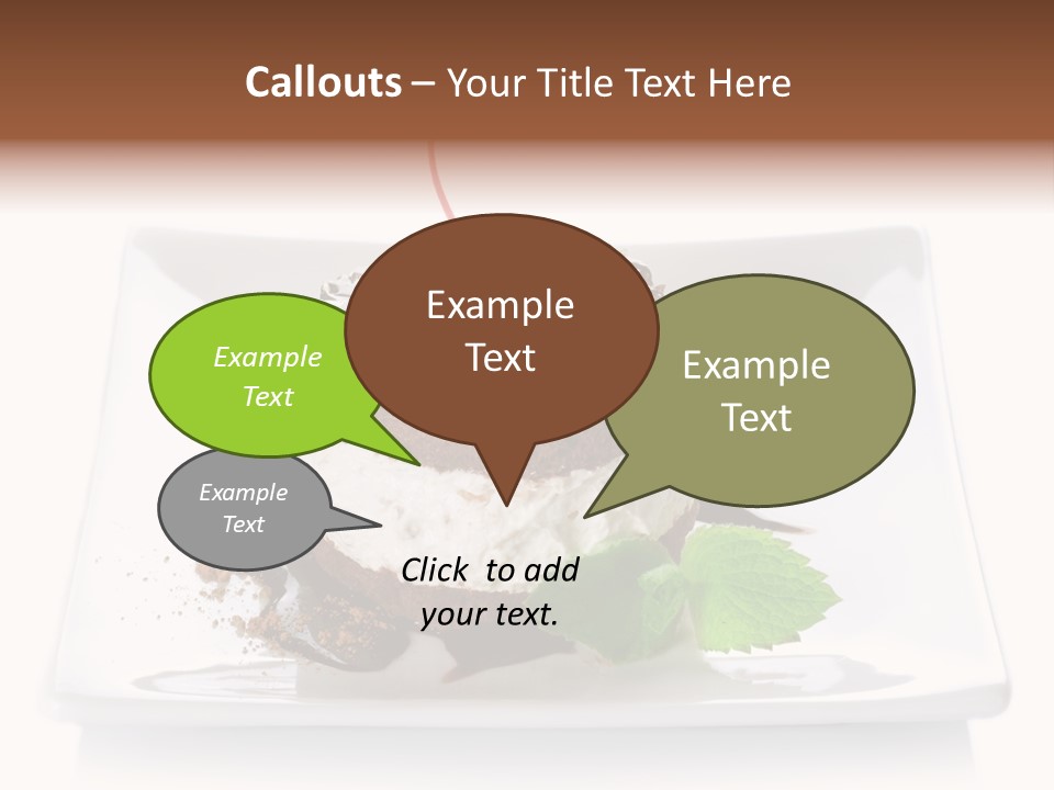 Berry Delicious Cake PowerPoint Template