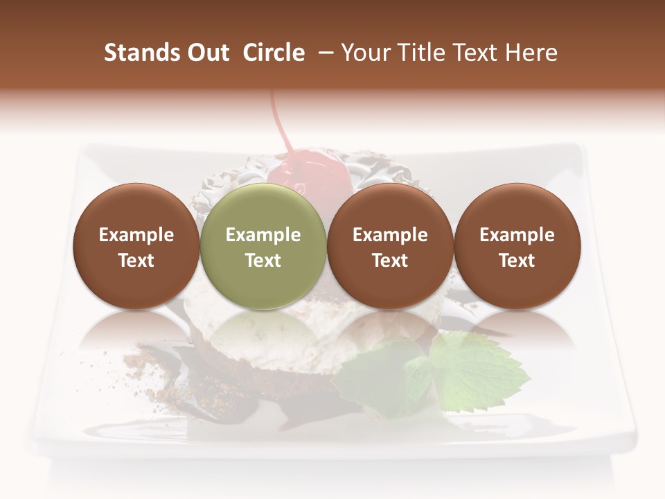 Berry Delicious Cake PowerPoint Template