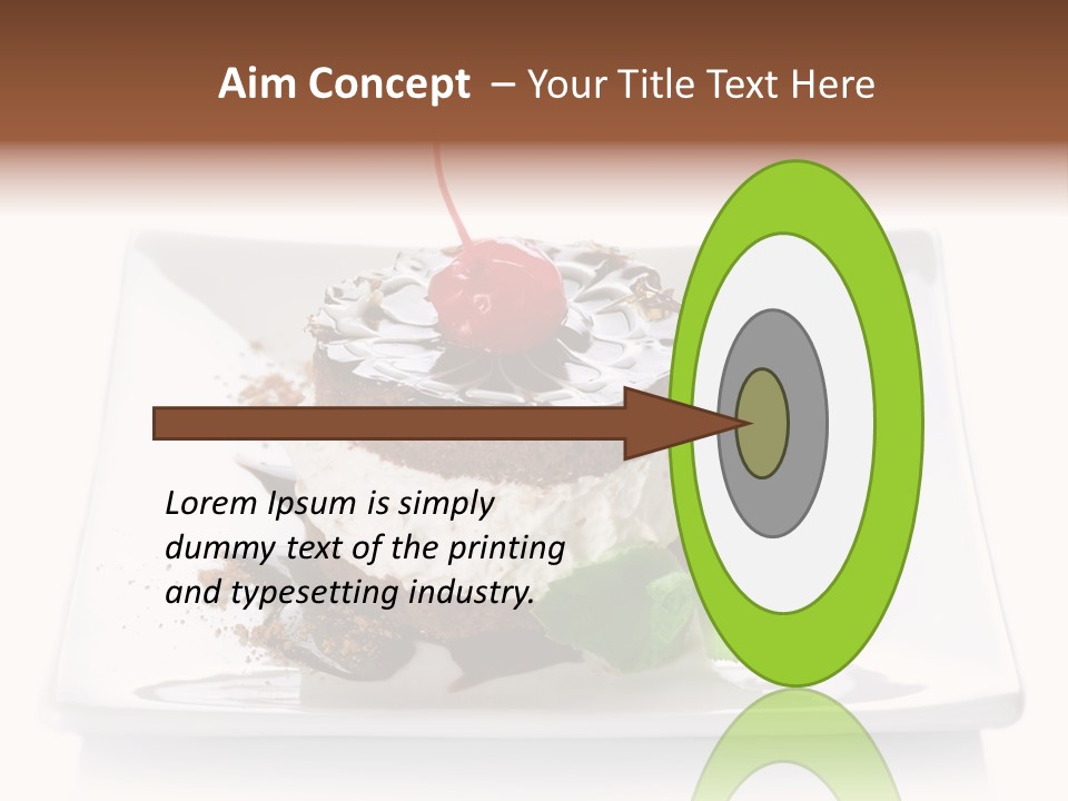 Berry Delicious Cake PowerPoint Template