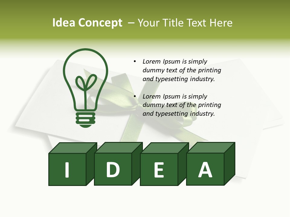 Idea Enjoy High PowerPoint Template