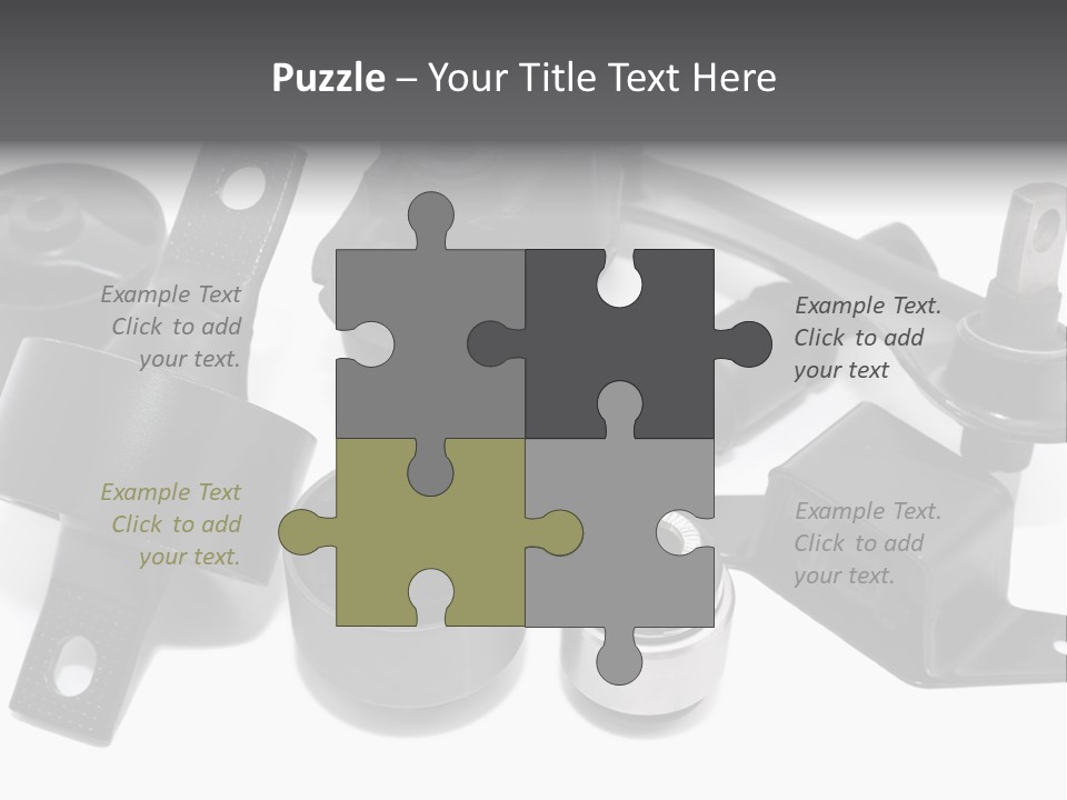 Black Car Repair PowerPoint Template