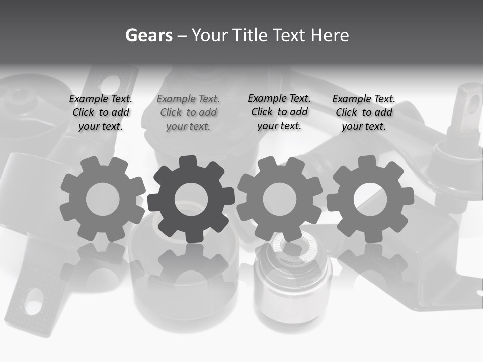 Black Car Repair PowerPoint Template