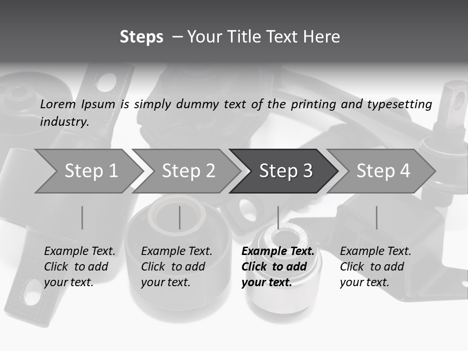 Black Car Repair PowerPoint Template