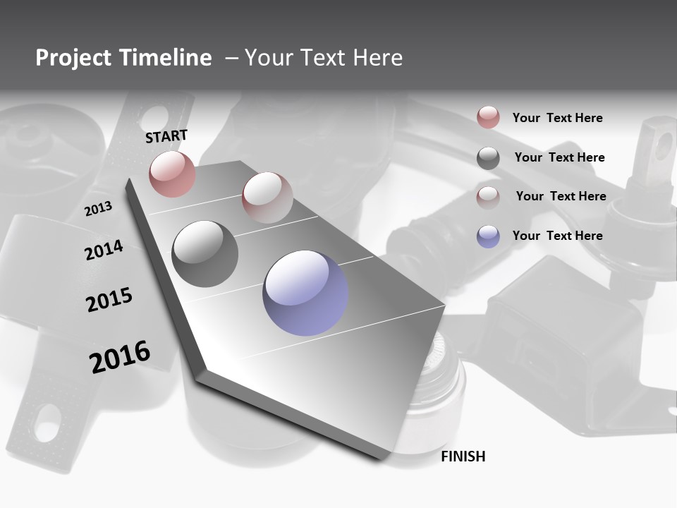 Black Car Repair PowerPoint Template