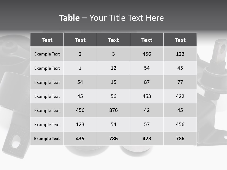 Black Car Repair PowerPoint Template