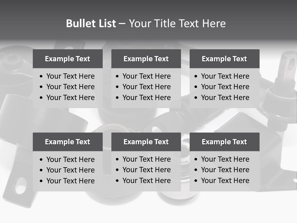 Black Car Repair PowerPoint Template