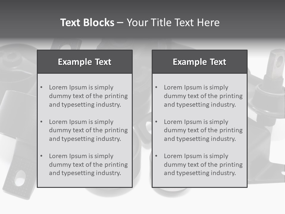 Black Car Repair PowerPoint Template