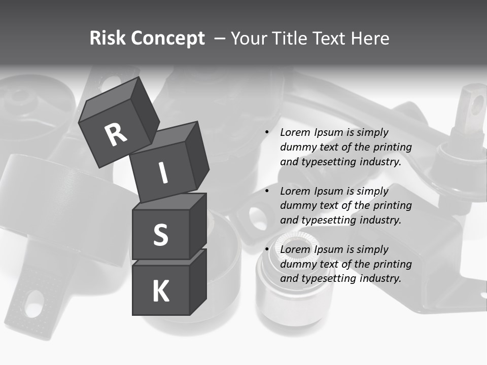 Black Car Repair PowerPoint Template
