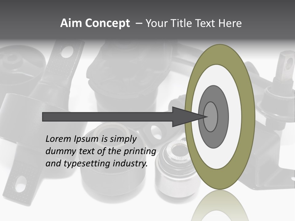 Black Car Repair PowerPoint Template