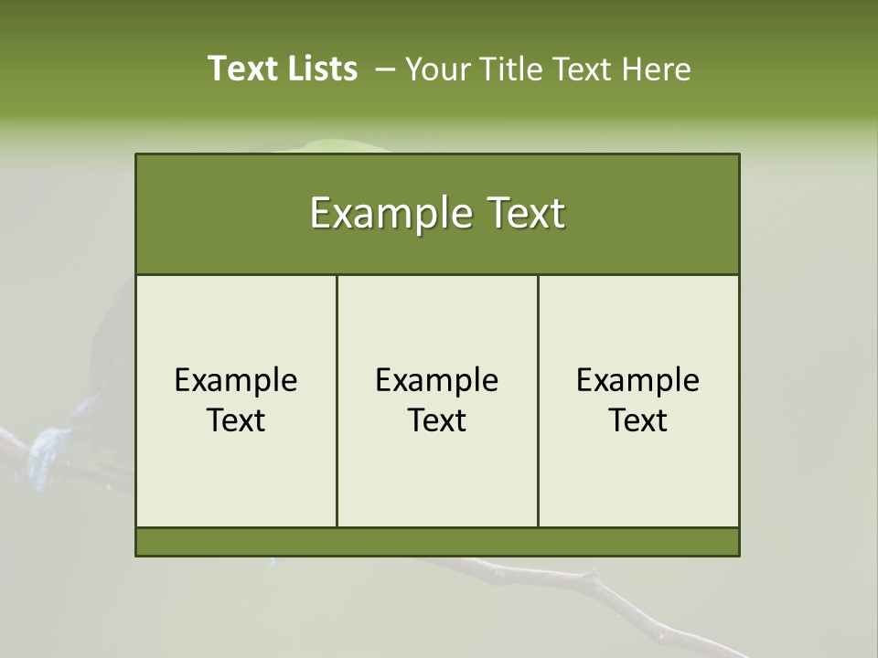 America Bill Green PowerPoint Template