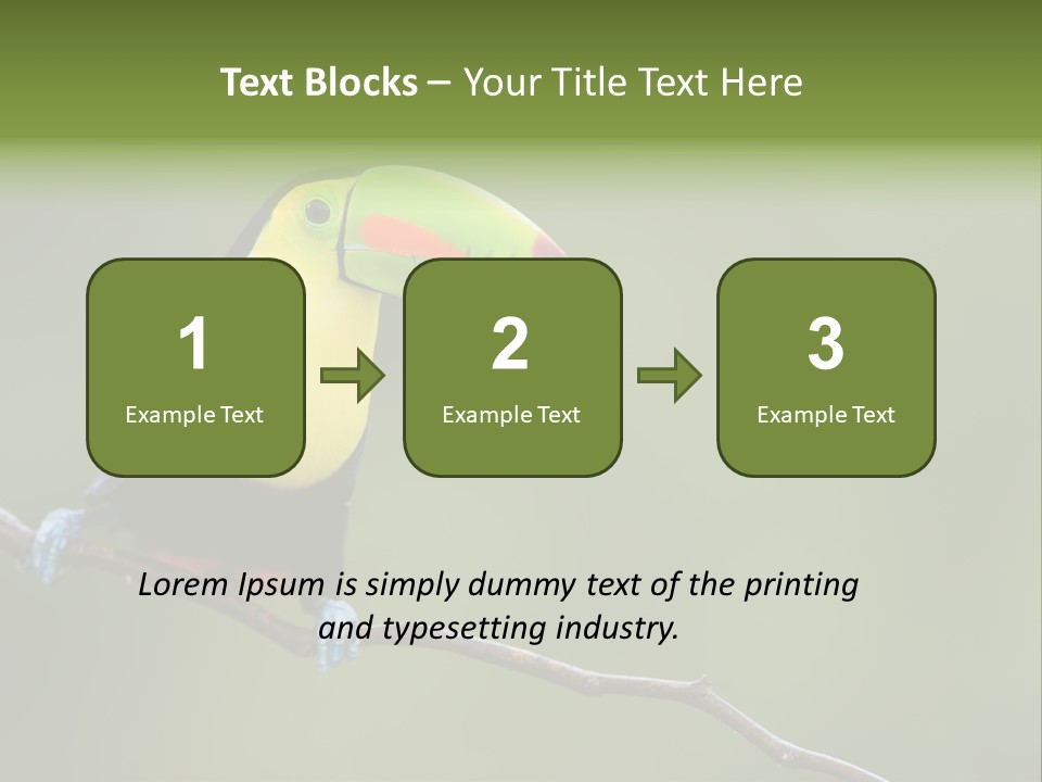 America Bill Green PowerPoint Template