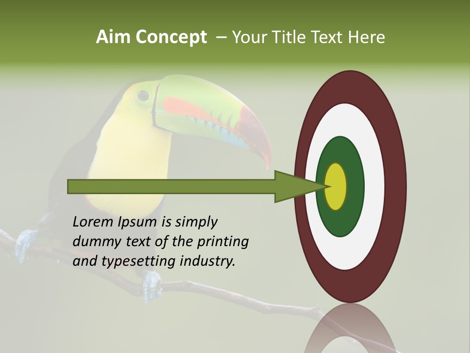 America Bill Green PowerPoint Template