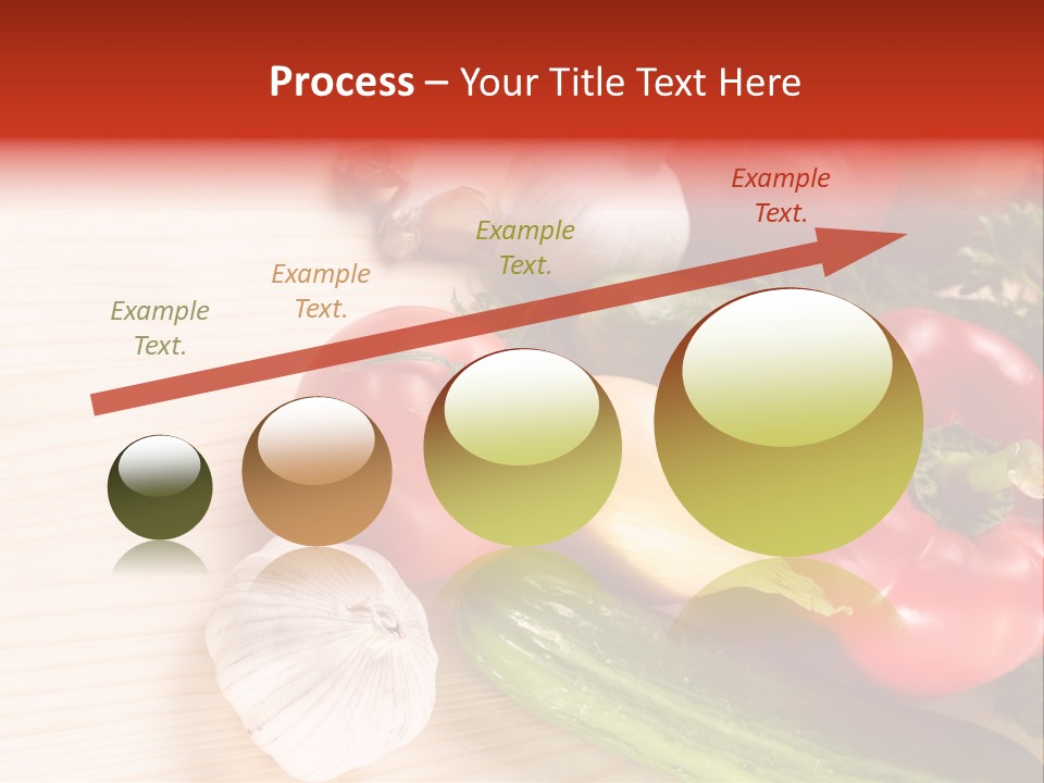 Vitamin Red Lettuce PowerPoint Template